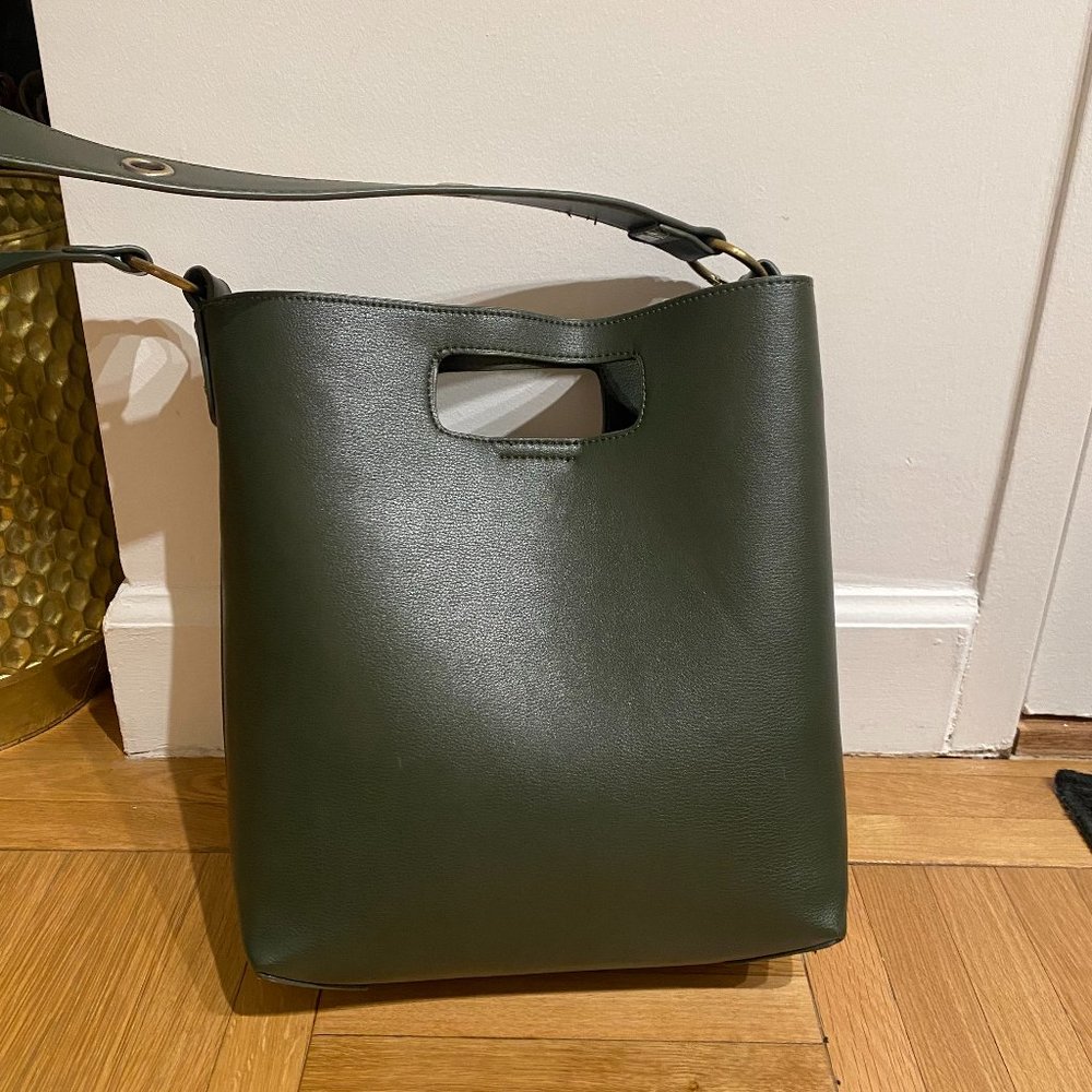 Anthropologie Purse with Attached Pouch